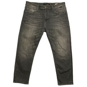 Mavi Jake Slim Leg Mens Gray Jeans Size 36X28 97% Cotton 3%Elastane RN# 95767